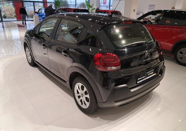 Citroen C3 cena 47500 przebieg: 108030, rok produkcji 2019 z Uniejów małe 137